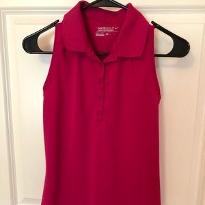 Nike Fuchsia Golf Polo Size Small